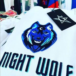 Night Wolf (Sweatsuits) Brand New Name Your Size